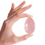 oeuf de yoni en quartz rose