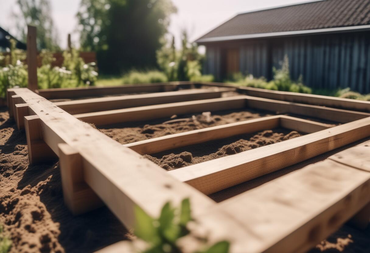 Fondation garage bois : quelles solutions choisir selon votre terrain