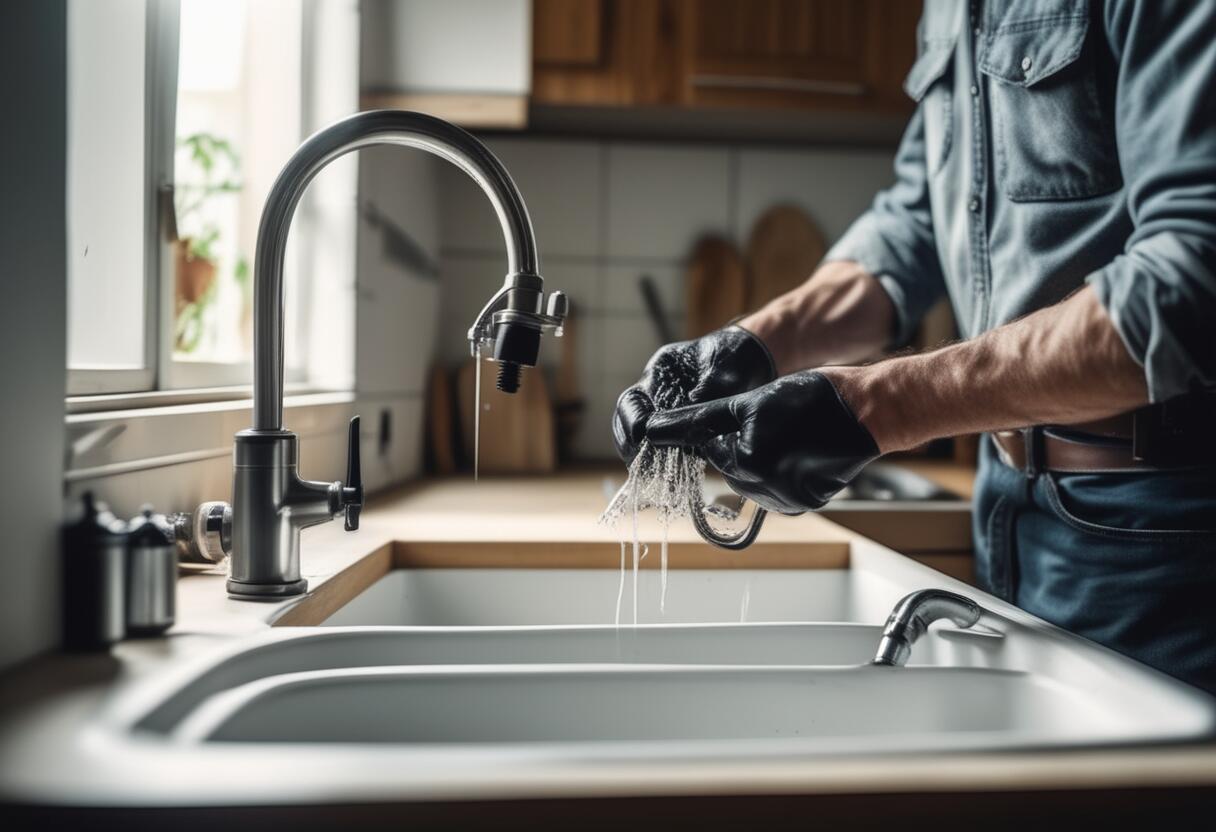 Dépannage évier bouché : solutions pour agir rapidement