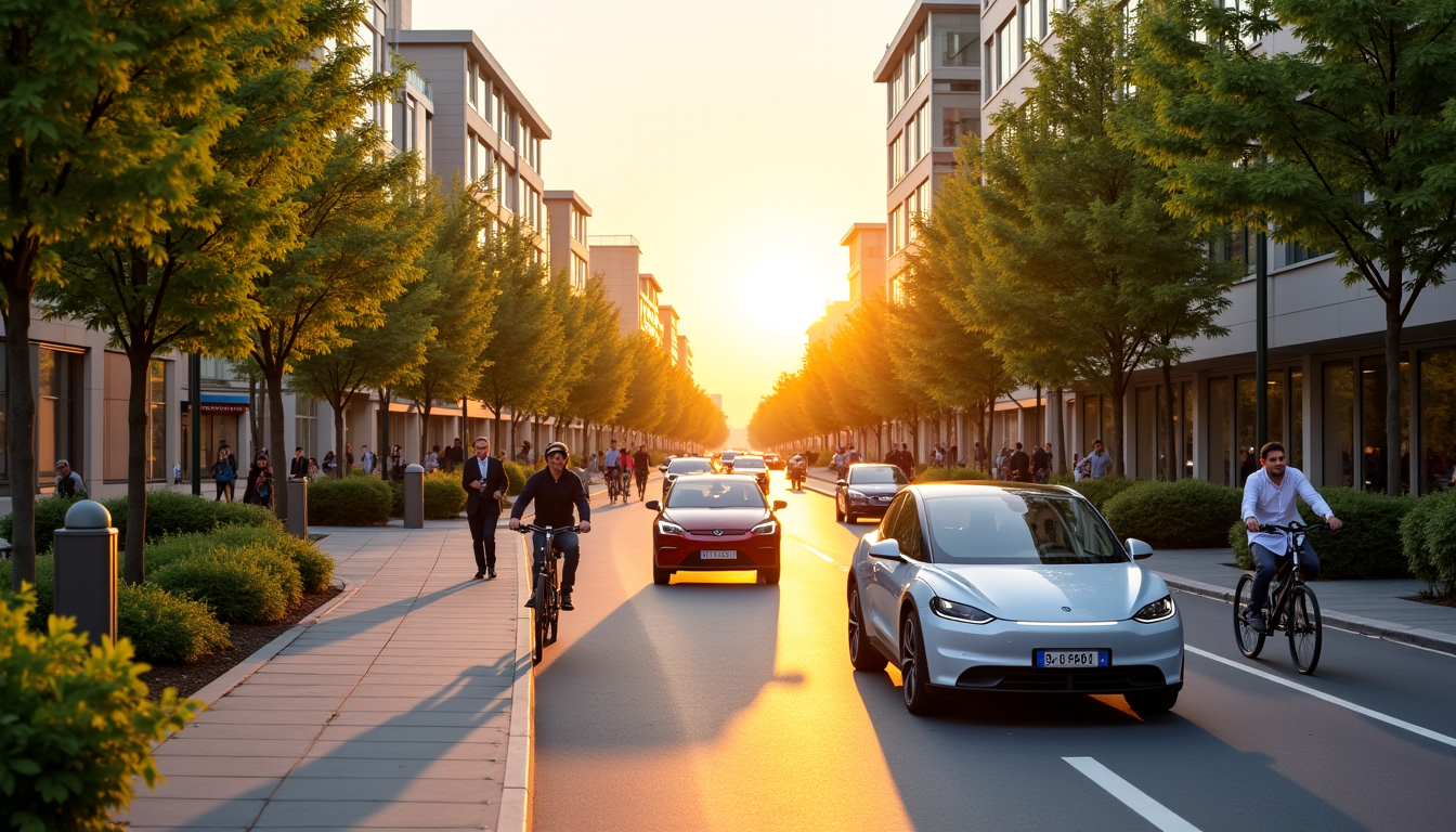La mobilité urbaine redessinée : vers un futur durable