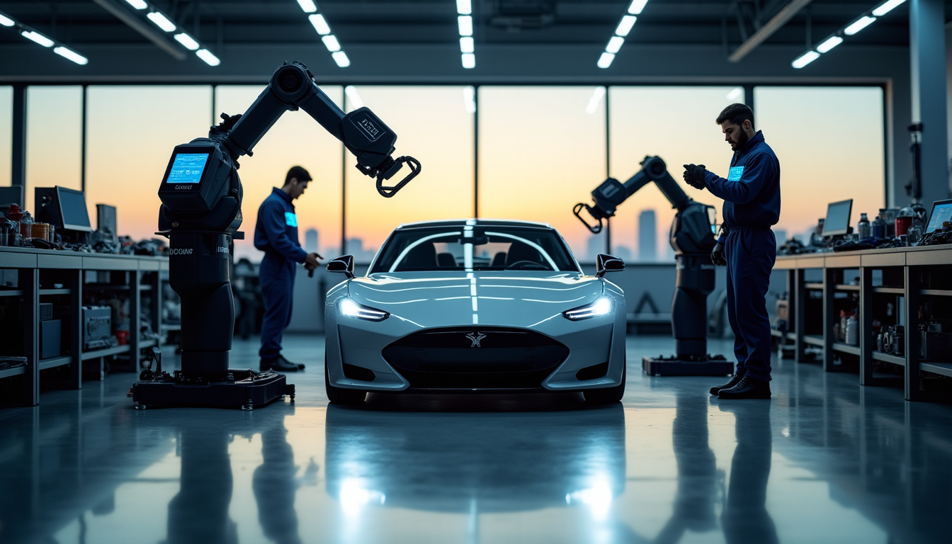Innovation mécanique : l'avenir des réparations auto