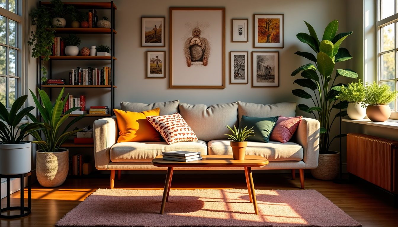 Idées créatives pour un intérieur accueillant et personnalisé